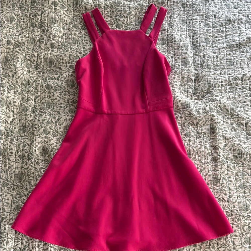 French Connection Vibrant Pink Dress